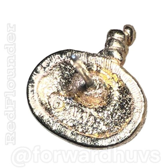 Avon Gold Tone Halloween Pumpkin Rhinestone Earrings EUC - Picture 7 of 10